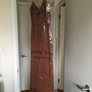 Jenny Yoo Inesse Terracota bridesmaid dress